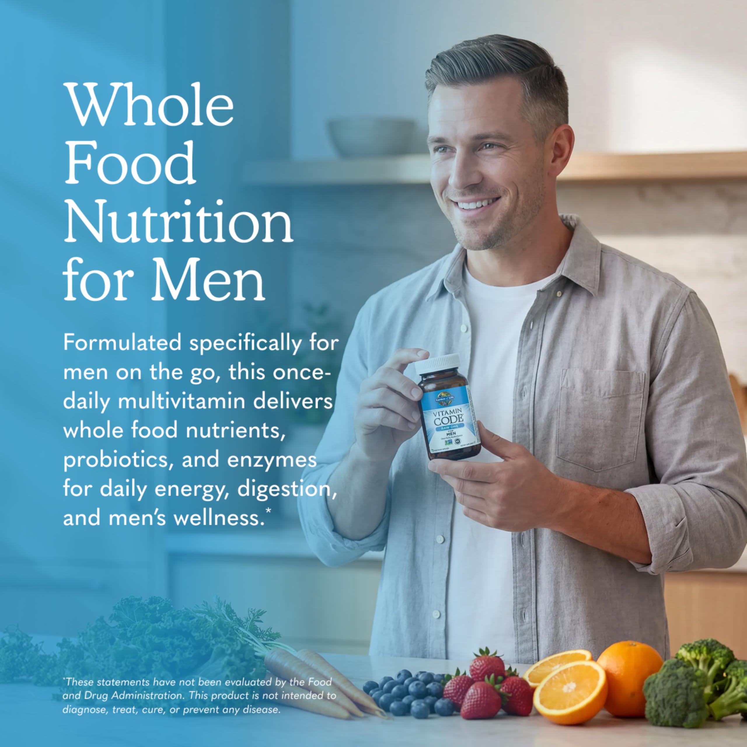 Vitamin Code RAW ONE Men Multivitamin | Garden of Life

