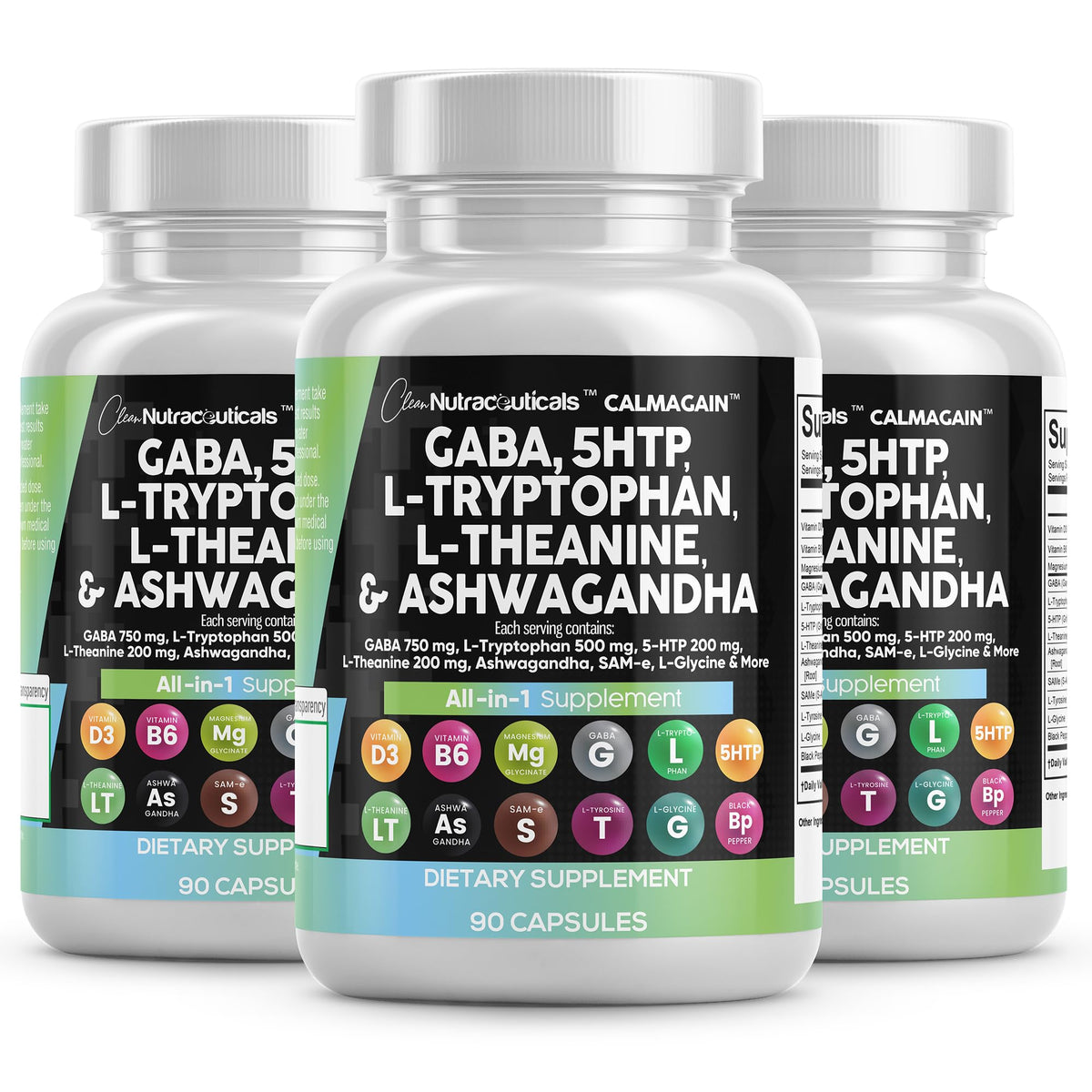 CalmAgain Mood Support Supplement by Clean Nutraceuticals