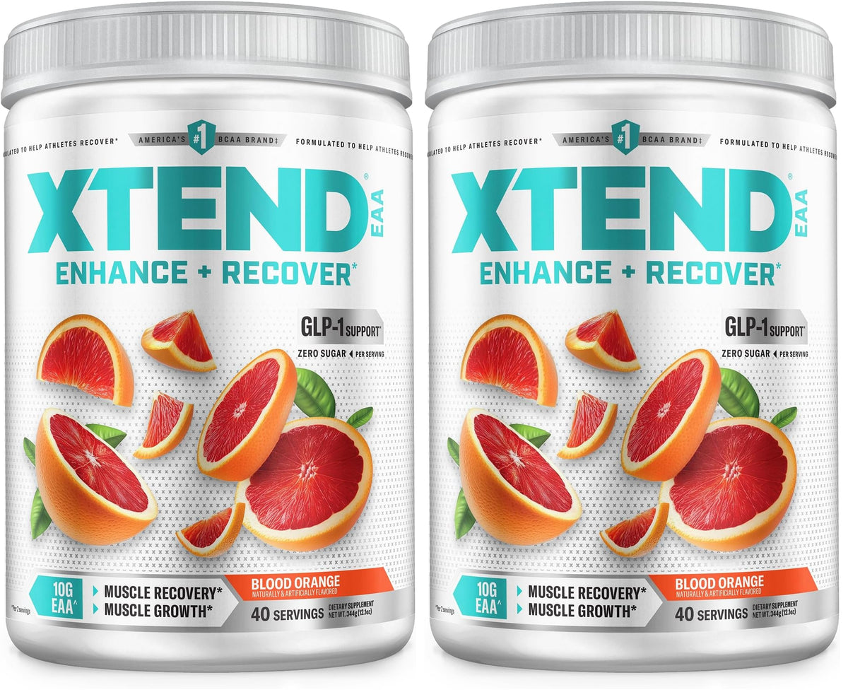 XTEND EAA + BCAA Powder for Muscle Recovery, 9 Essential Amino Acids
