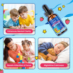 Hovika Kids Magnesium Drops Liquid with Glycinate

