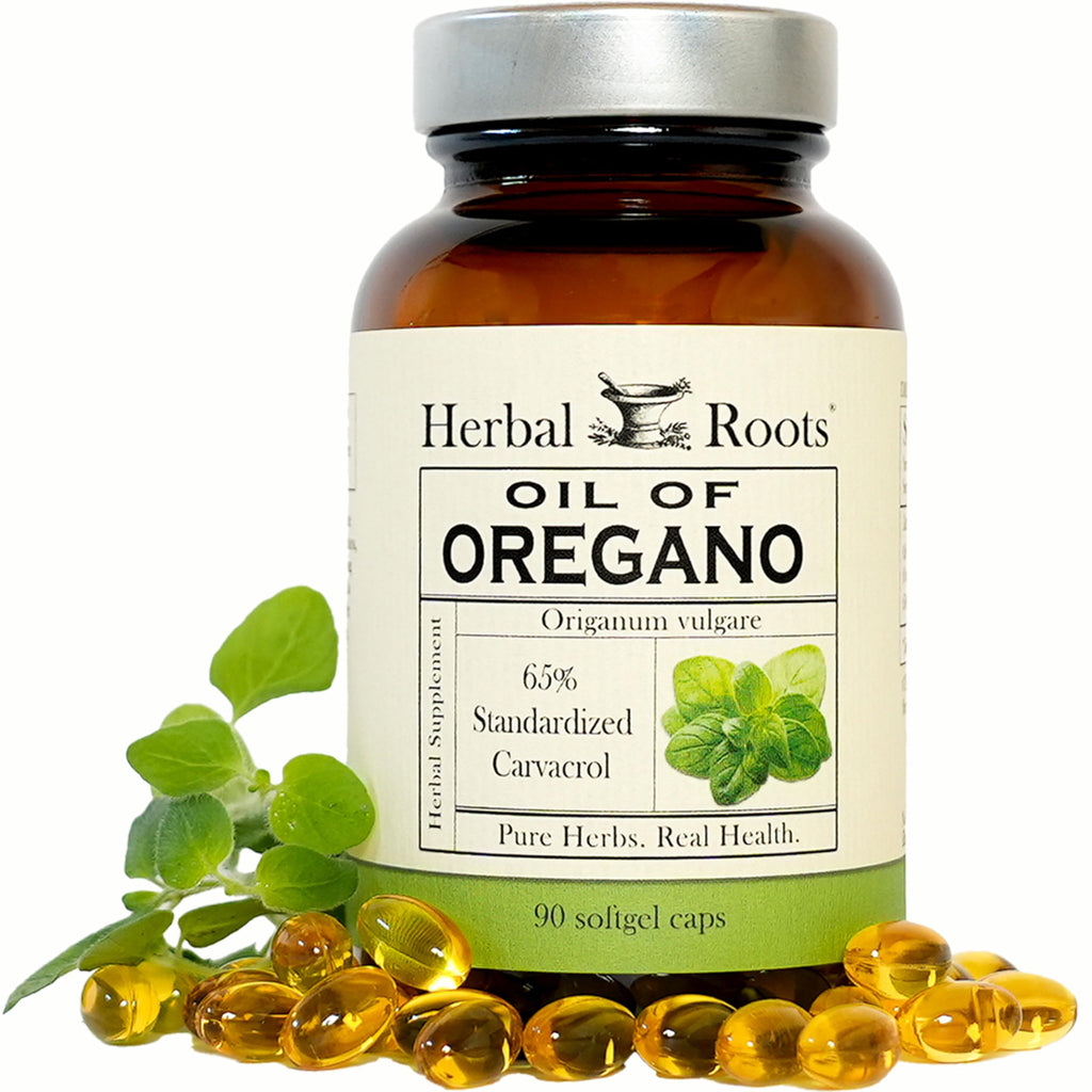 Herbal Roots Oregano Oil Supplement - Immune Support

