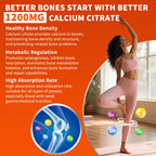 Calcium Citrate Gummies with Vitamin D3 for Bone Support

