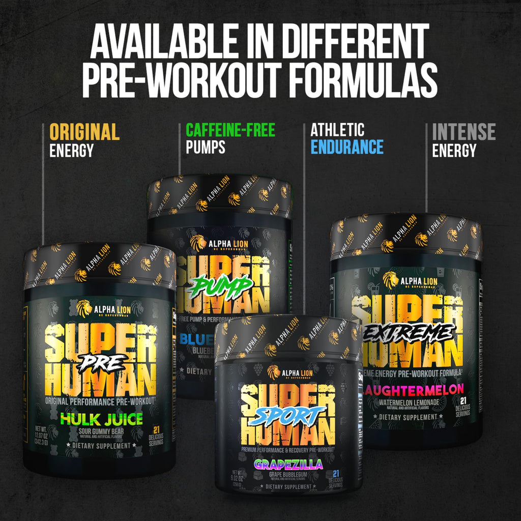 ALPHA LION Superhuman Burn Pre Workout and Fat Burner

