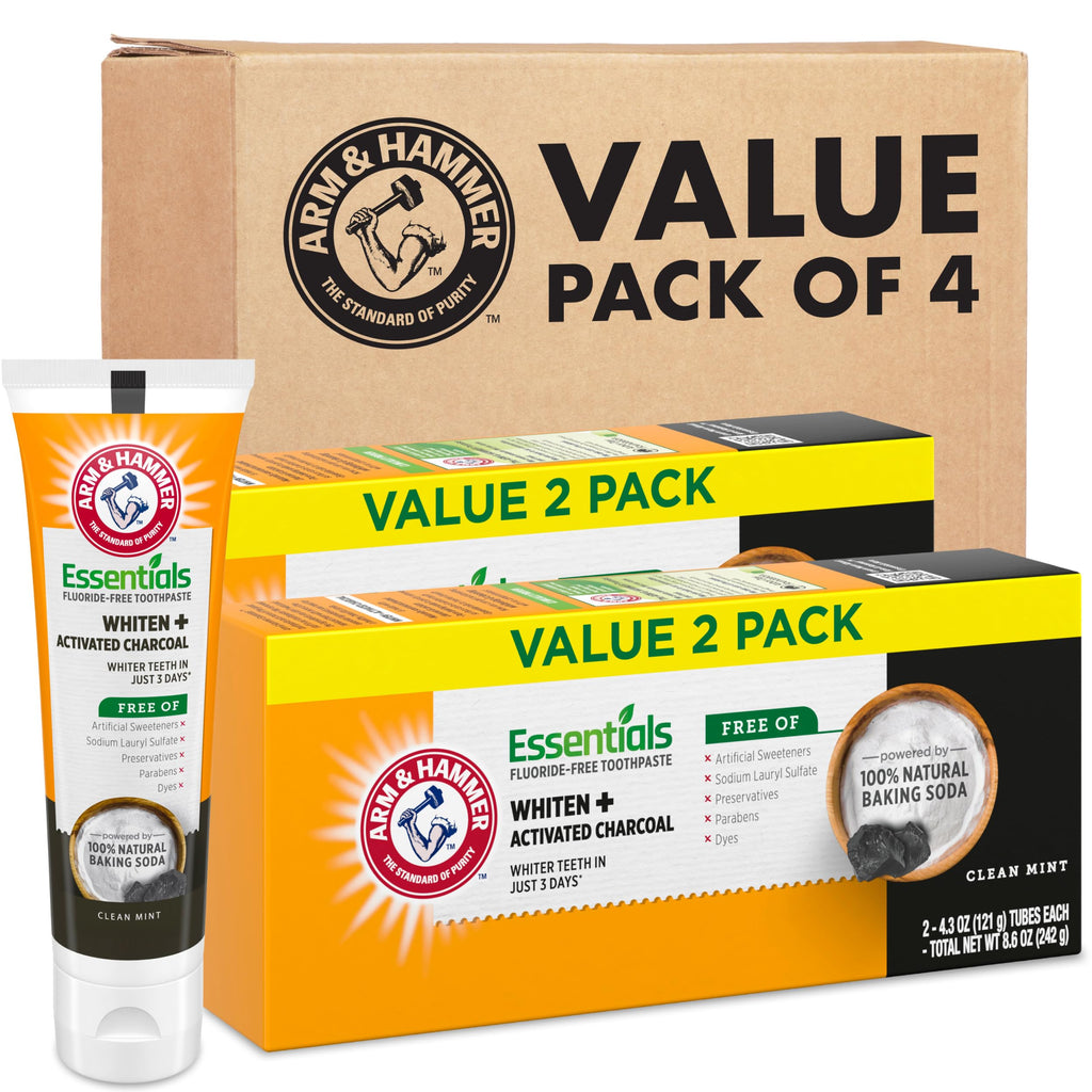 ARM & HAMMER Essentials Whitening Fluoride-Free Toothpaste

