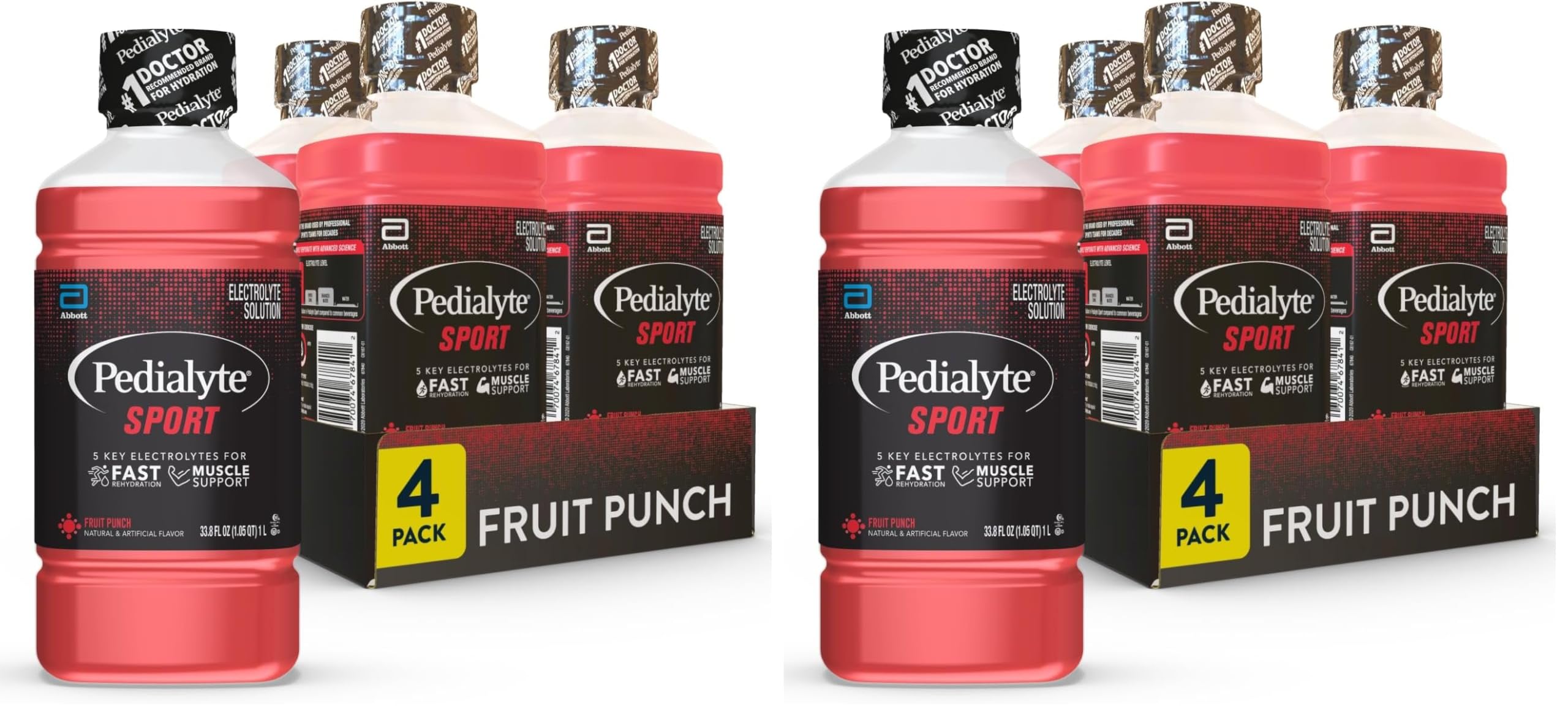 Pedialyte Sport Electrolyte Drink for Fast Hydration and Muscle Support