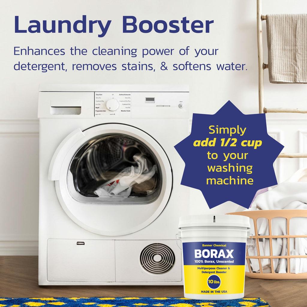 Borax Cleaning Booster for Laundry & Surfaces | Natural


