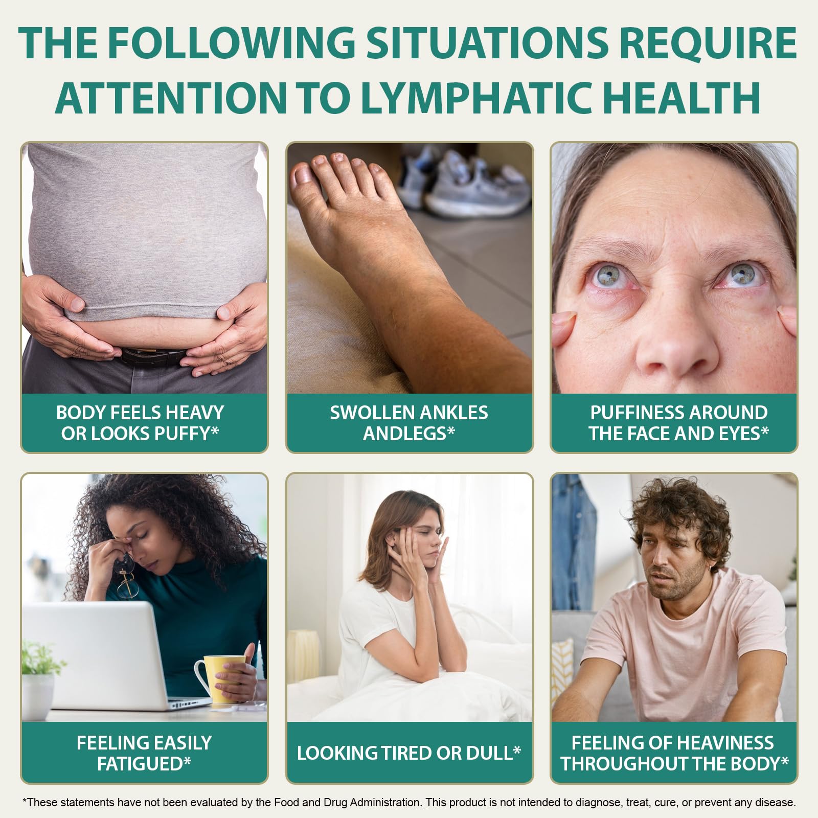 Lymphatic Support Herbal Capsules for Immune & Fluid Balance

