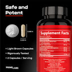 Prime Test Pro Testosterone for Men with Ashwagandha Shilajit

