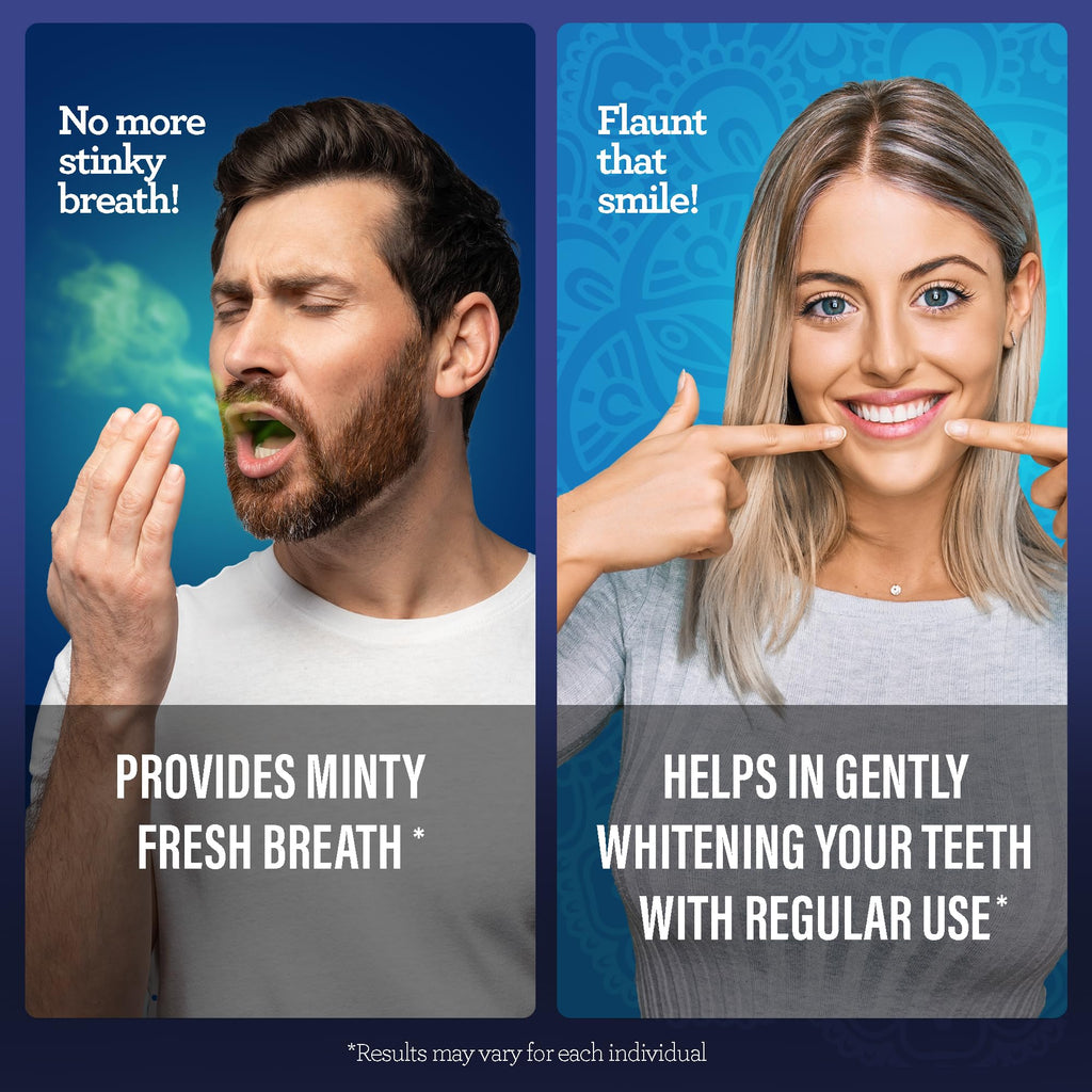 GuruNanda Dual Barrel Whitening Mouthwash - Wild Mint

