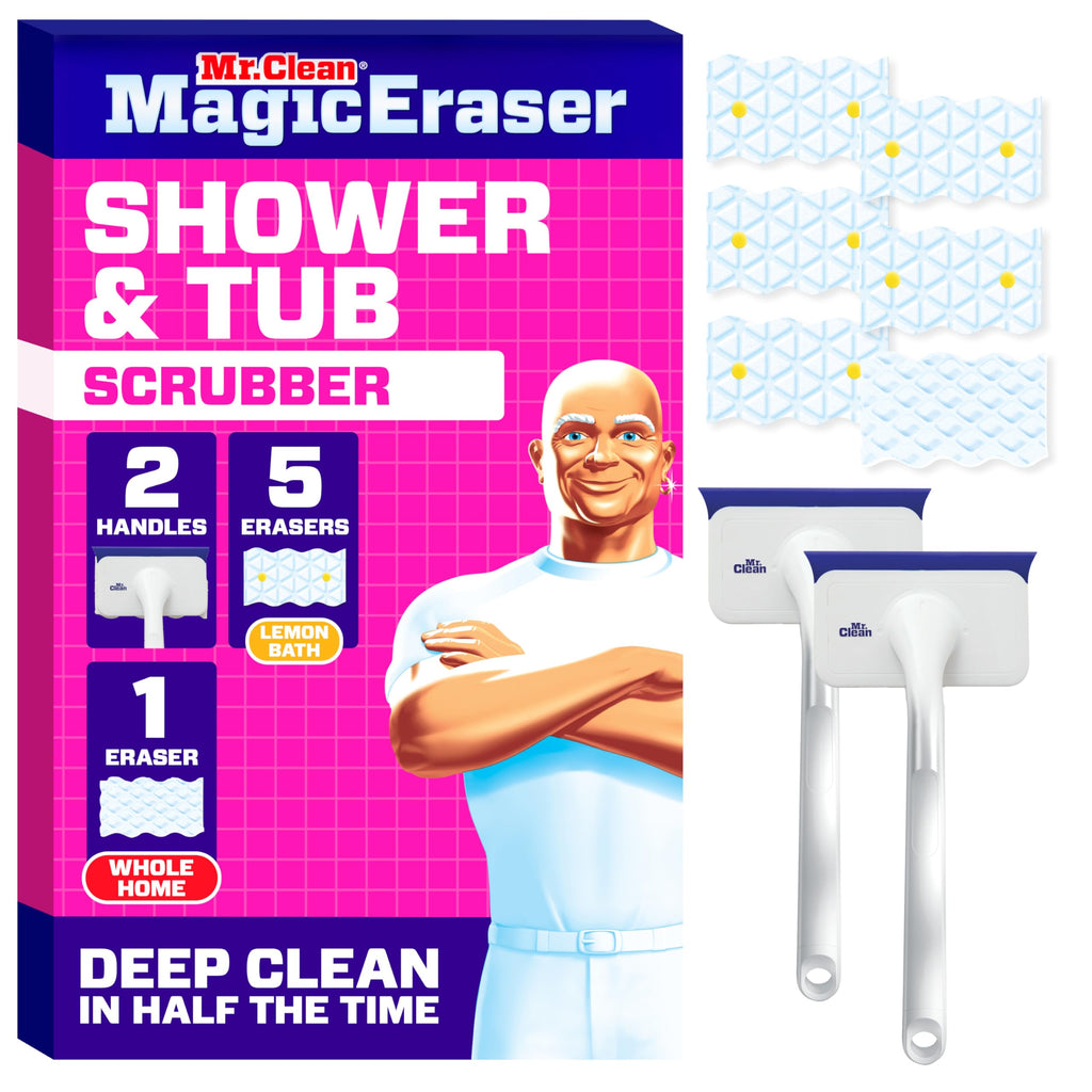 Mr. Clean Shower & Tub Scrubber – All-in-One Bathroom Cleaner