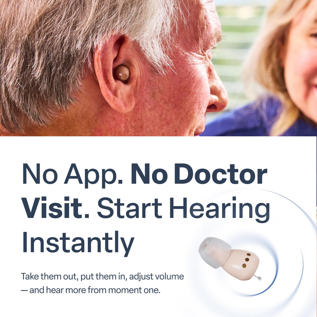 Audien Atom One OTC Hearing Aids Wireless Rechargeable

