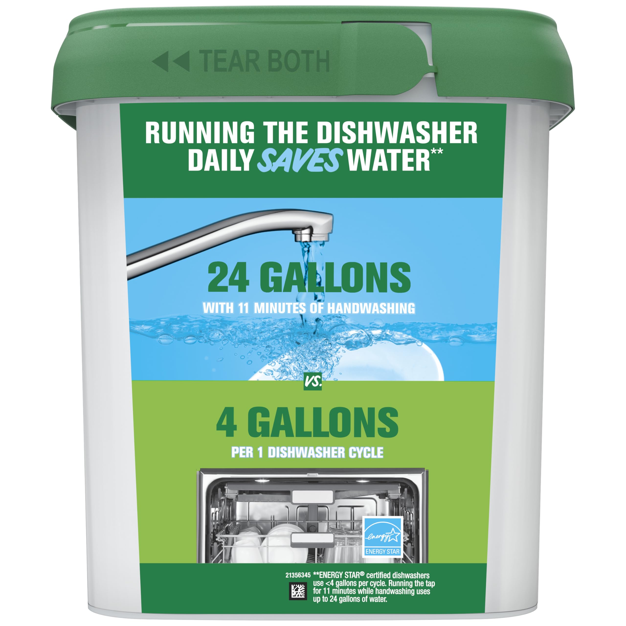 Dishwasher Pods Cascade Free & Clear - Unscented

