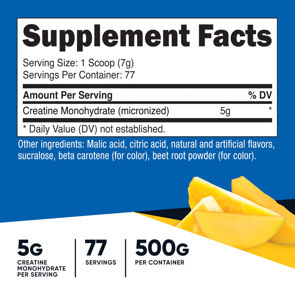 Nutricost Creatine Monohydrate Powder - Micronized


