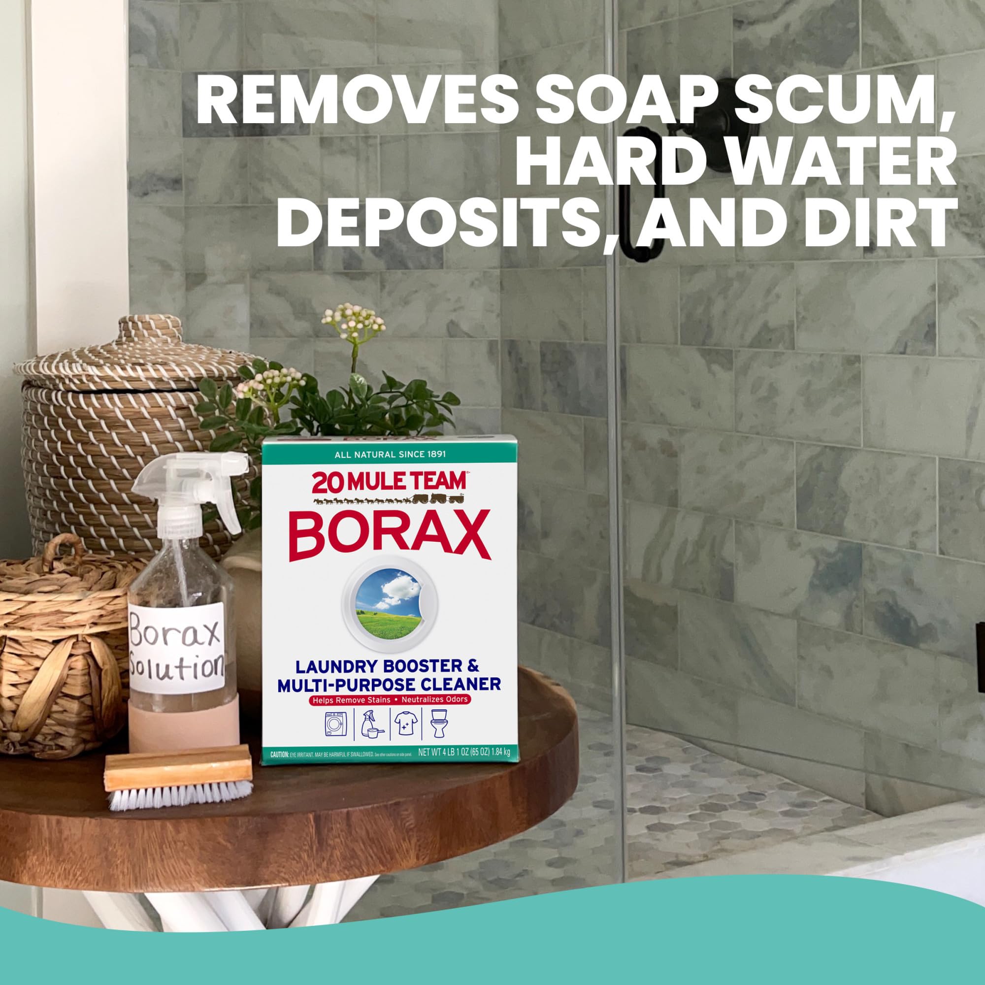 20 Mule Team Borax Powder – All Natural Laundry Booster

