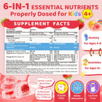 Vitamin D3 K2 Calcium Gummies for Kids | Sugar-Free

