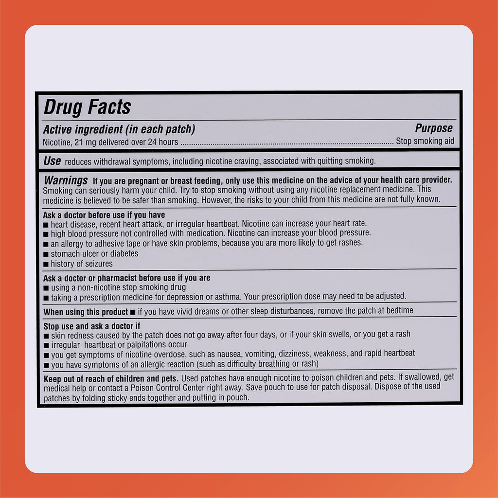 Rugby Clear Nicotine Patch Transdermal System

