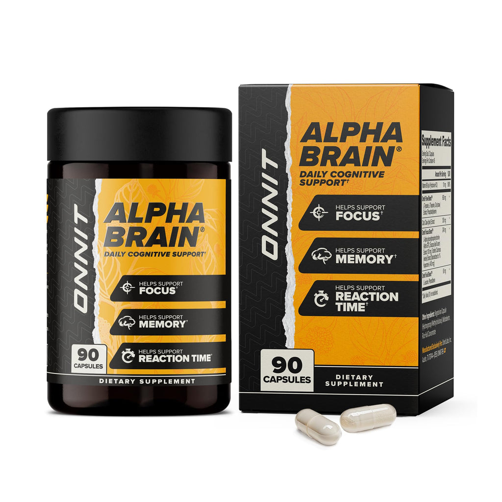 ONNIT Alpha Brain Nootropic for Focus & Memory

