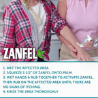 ZANFEL Poison Ivy Wash Topical Solution | Fast Relief

