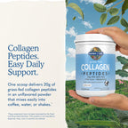 Garden of Life Grass Fed Collagen Peptides Powder for Skin

