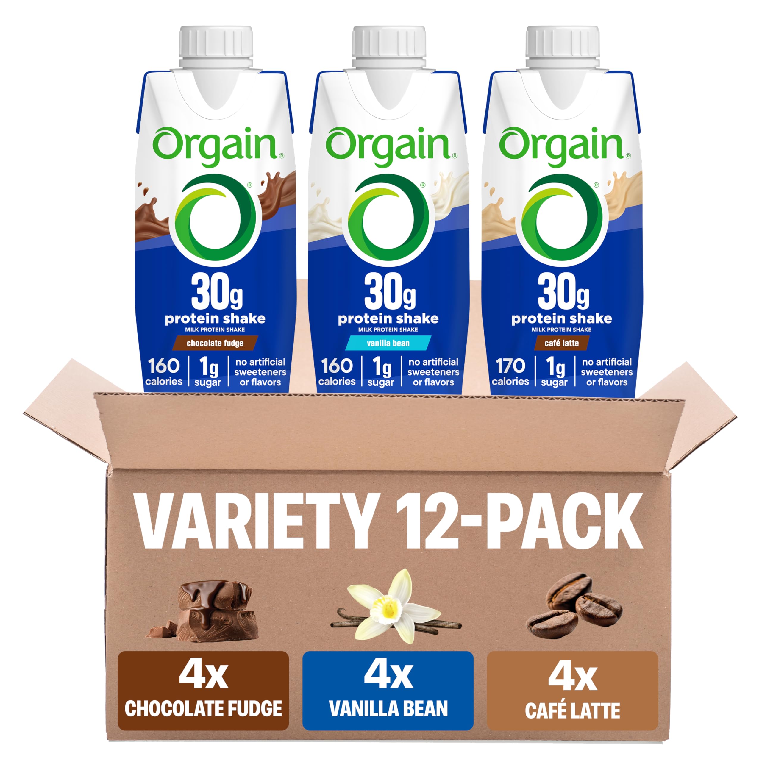 Orgain 38g High Protein Shake Dairy Isolate Milk