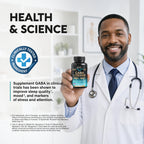 NutraHarmony GABA L-Theanine Calm Mood Support | Lab Tested

