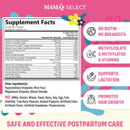Mama's Select Postnatal Vitamins - Hair, Milk & Energy

