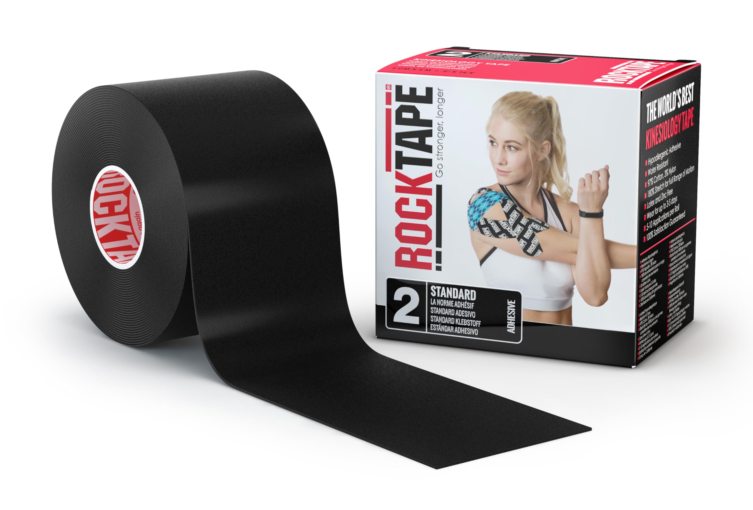 RockTape Kinesiology Tape for Muscle Recovery