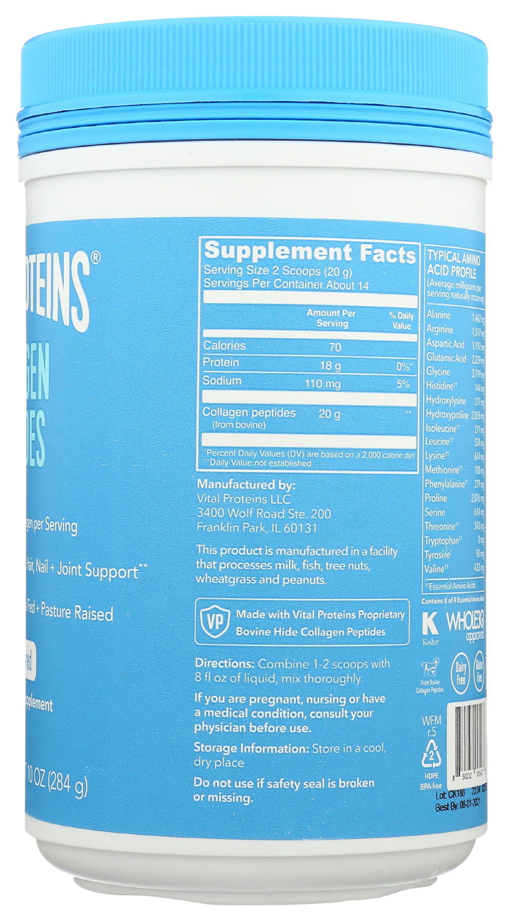 Vital Proteins Collagen Peptide Powder | Quality Collagen

