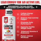 Liquid L-Carnitine 4-in-1 Formula – Stimulant-Free Energy

