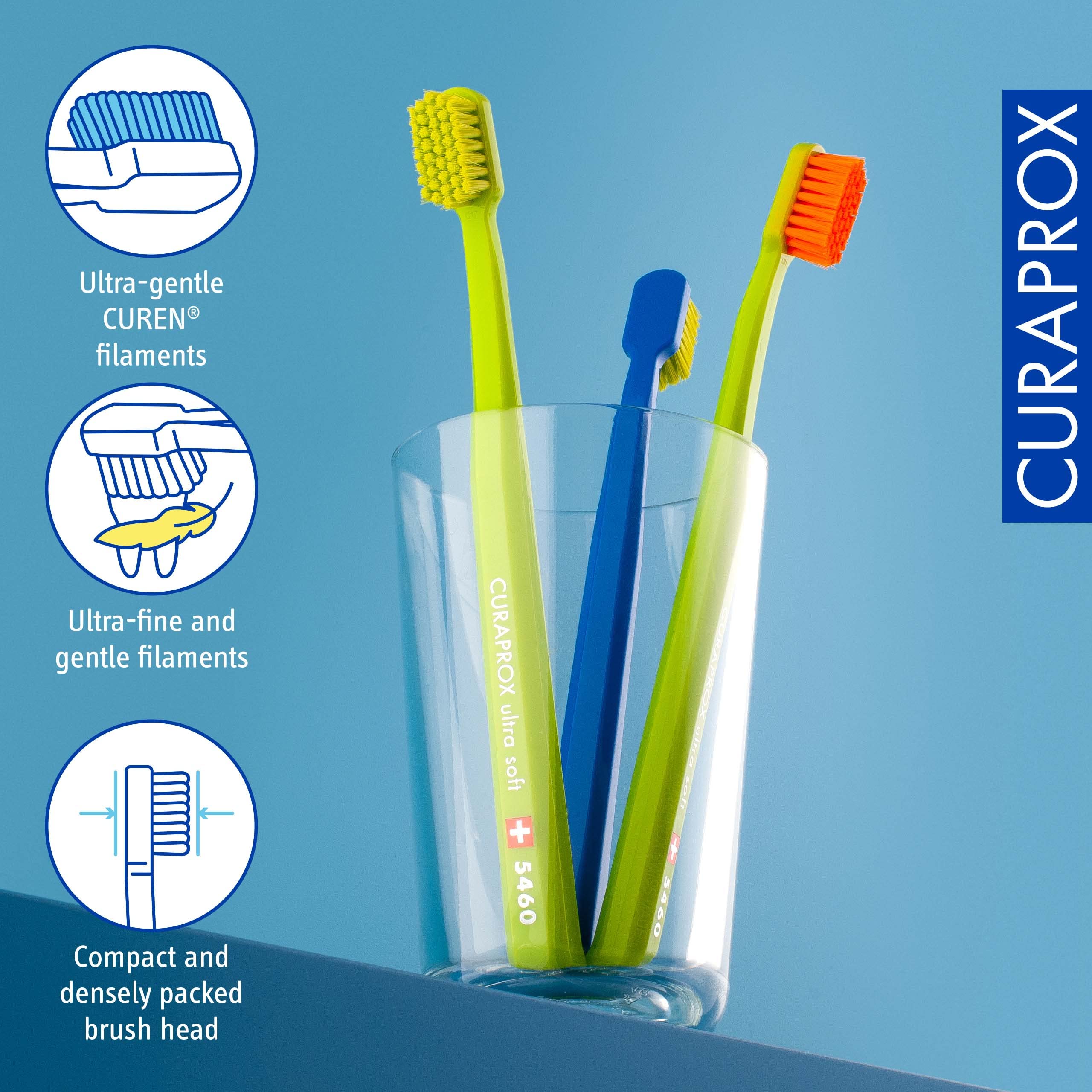 Curaprox CS 5460 Ultra-Soft Toothbrush for Sensitive Teeth

