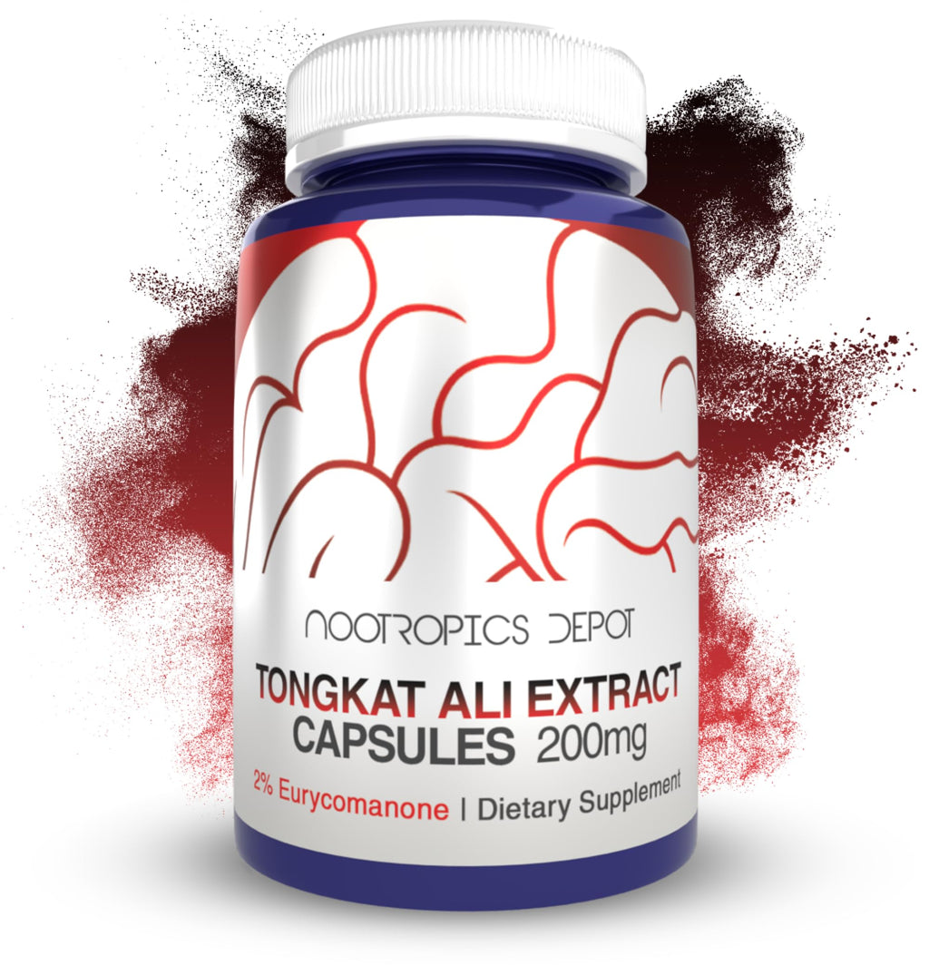 Nootropics Depot Tongkat Ali Extract 200 mg 2% Eurycomanone


