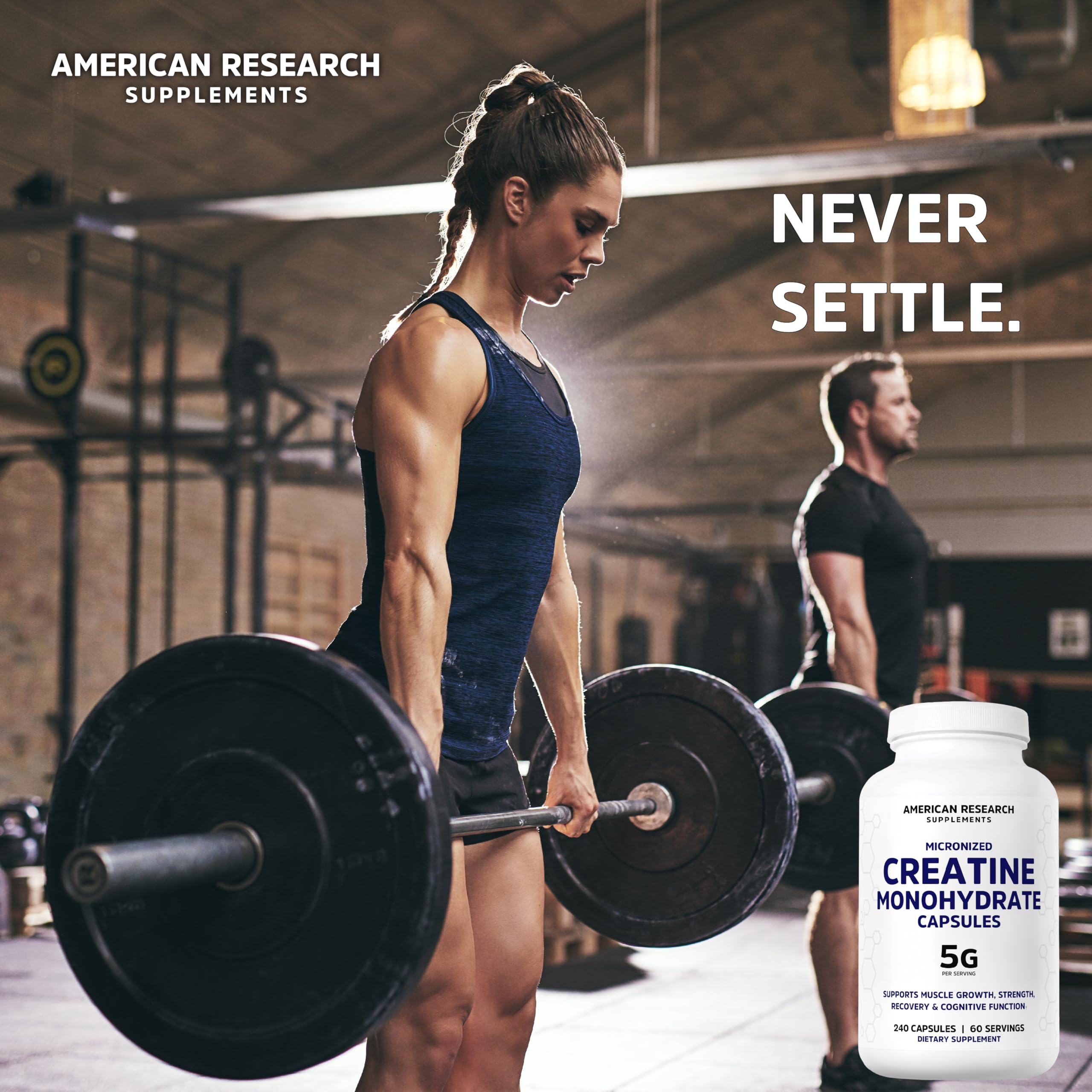Creatine Monohydrate Micronized Supplement

