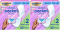 Always Feminine Pads Pocket FlexFoam with Wings