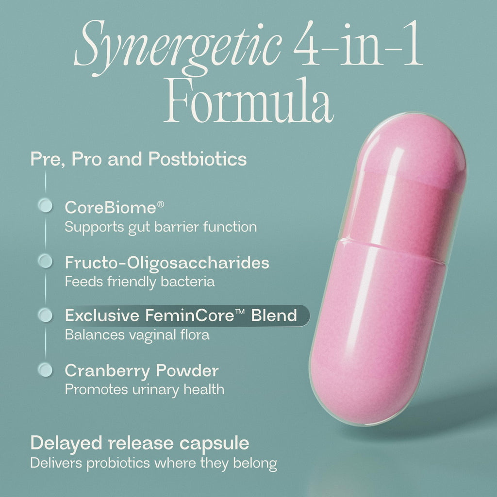Bioma Feminine Health Synbiotic - Probiotic for Vaginal pH

