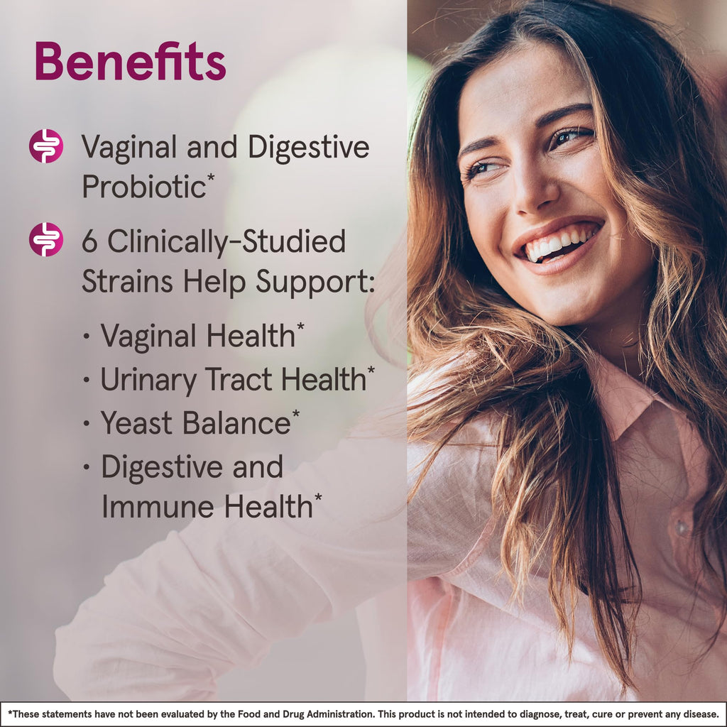 Jarrow Fem-Dophilus Probiotics 10B CFU - Vaginal & Digestive

