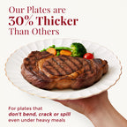 By Madee Disposable Plastic Plates for Events

