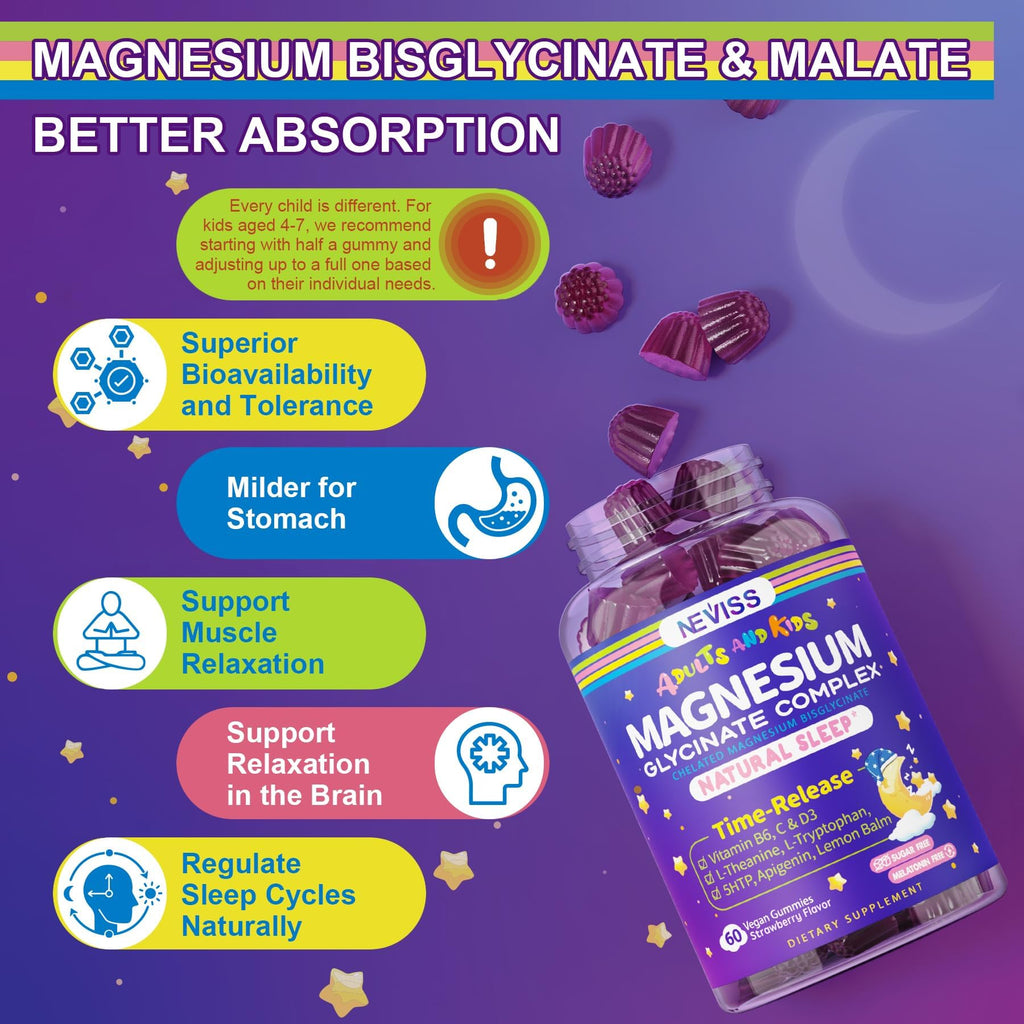 Magnesium Glycinate Gummies for Daily Wellness


