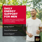 GNC Mega Men Energy & Metabolism Multivitamin


