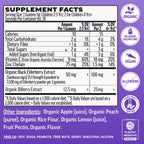 Llama Naturals Elderberry Gummies for Kids - Vegan Immune Support

