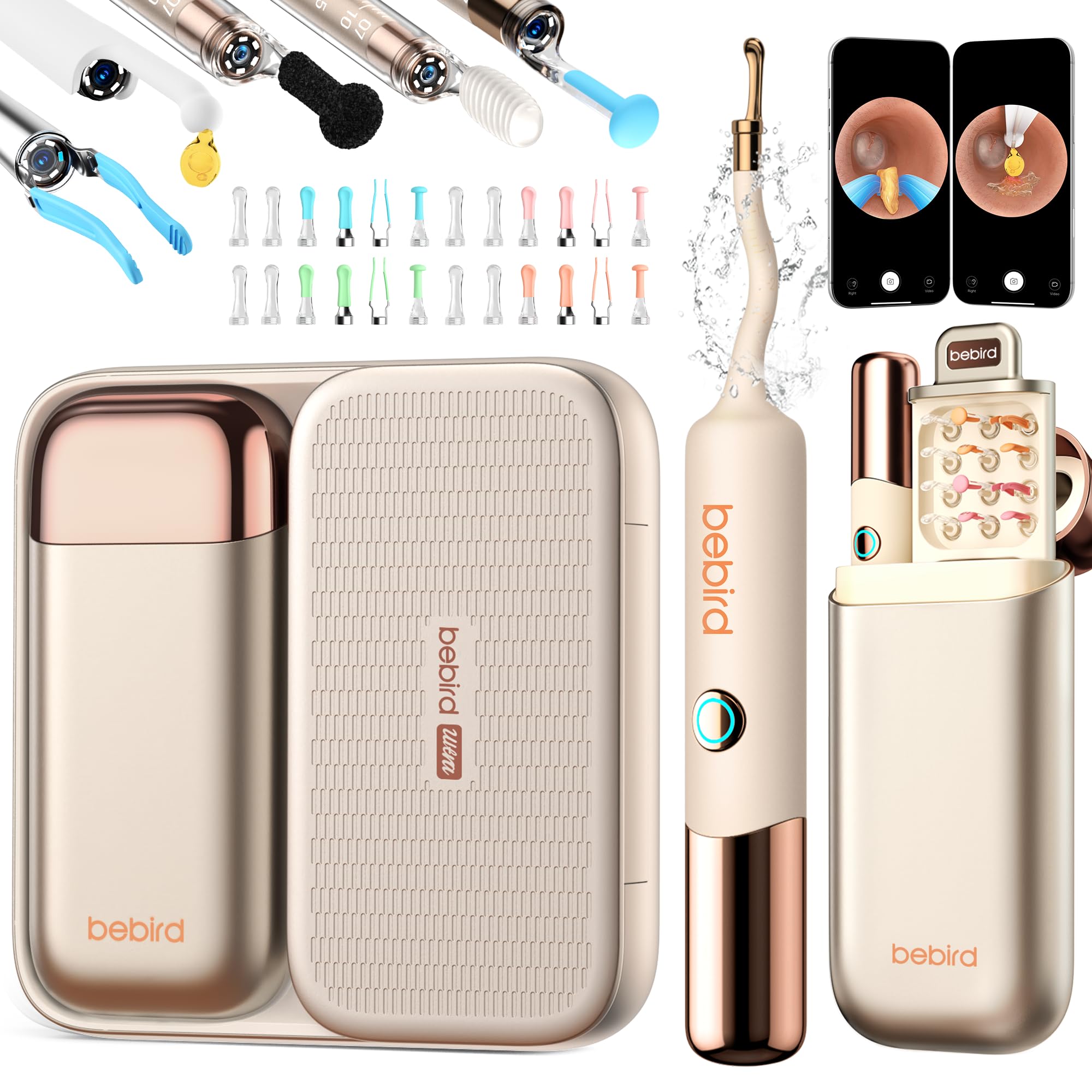 Bebird Earsight Ultra 2K Ear Wax Removal Tool Camera