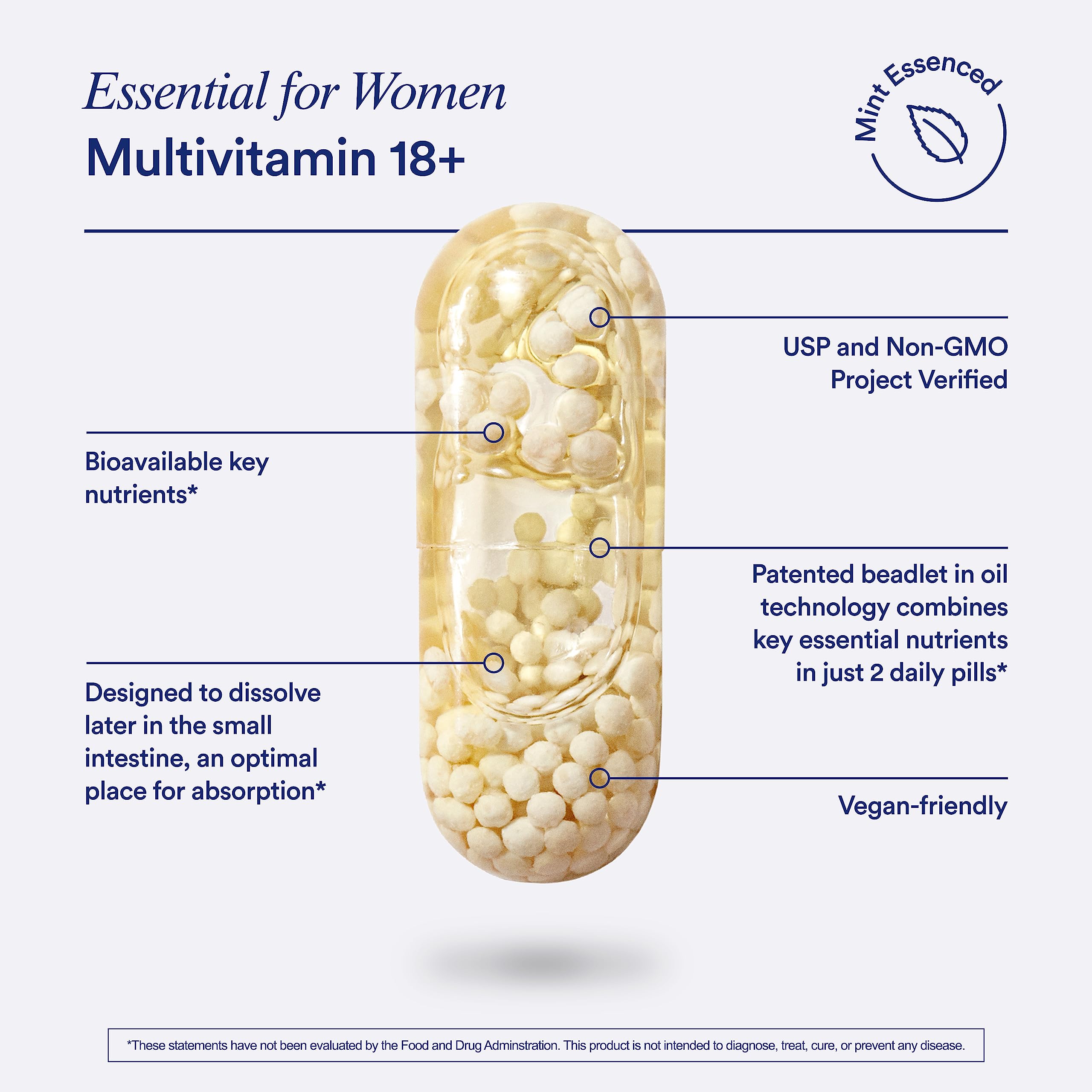 Ritual Women’s 18+ Multivitamin – Vegan & USP Verified

