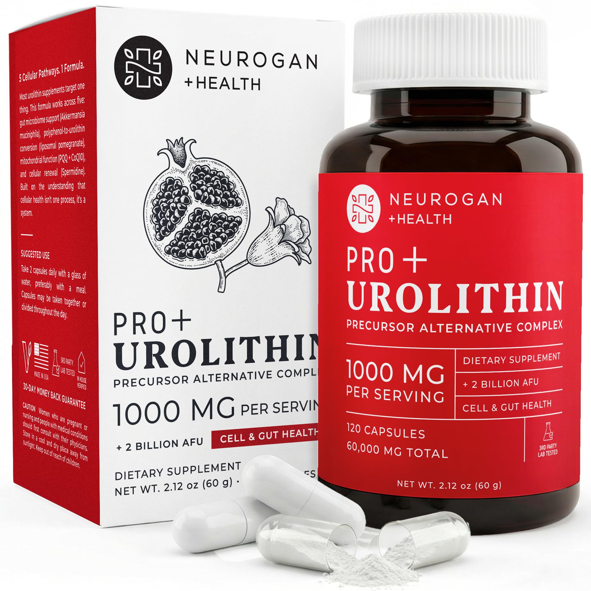 Neurogan Precursor Urolithin Pro+ Capsules | Mito Energy


