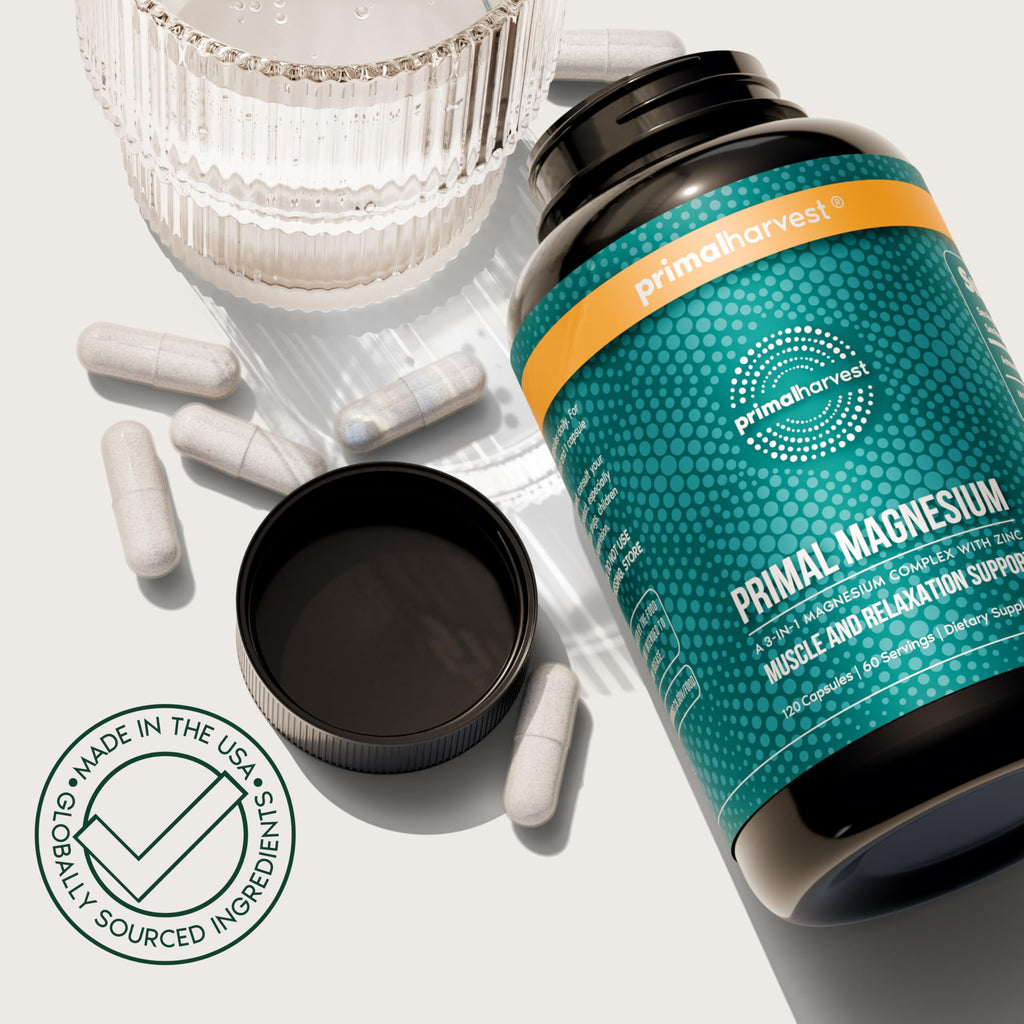 Magnesium Complex by Primal Harvest with Zinc

