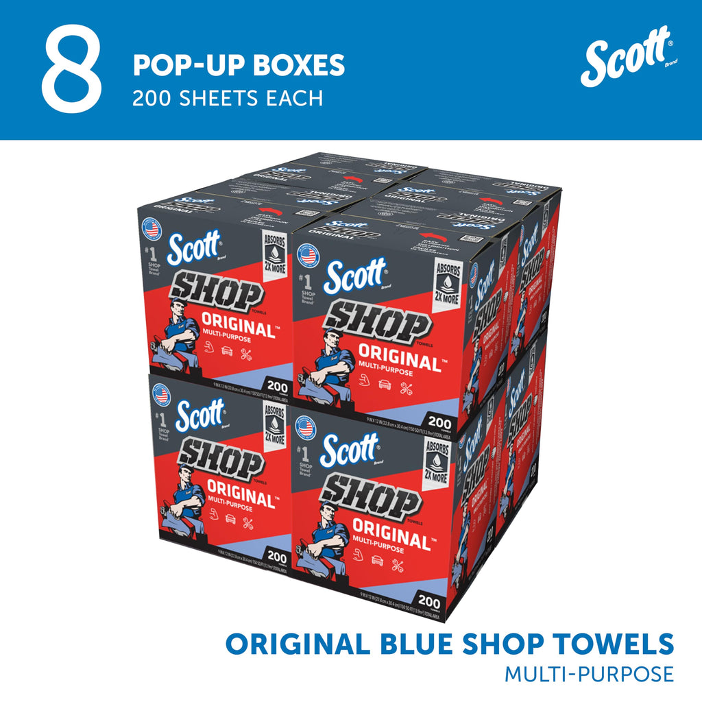 Scott Shop Towels Original - Cloth-Like Cleaning Towels


