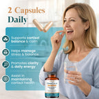 OmniCalm Cortisol Support Supplement | Stress & Sleep

