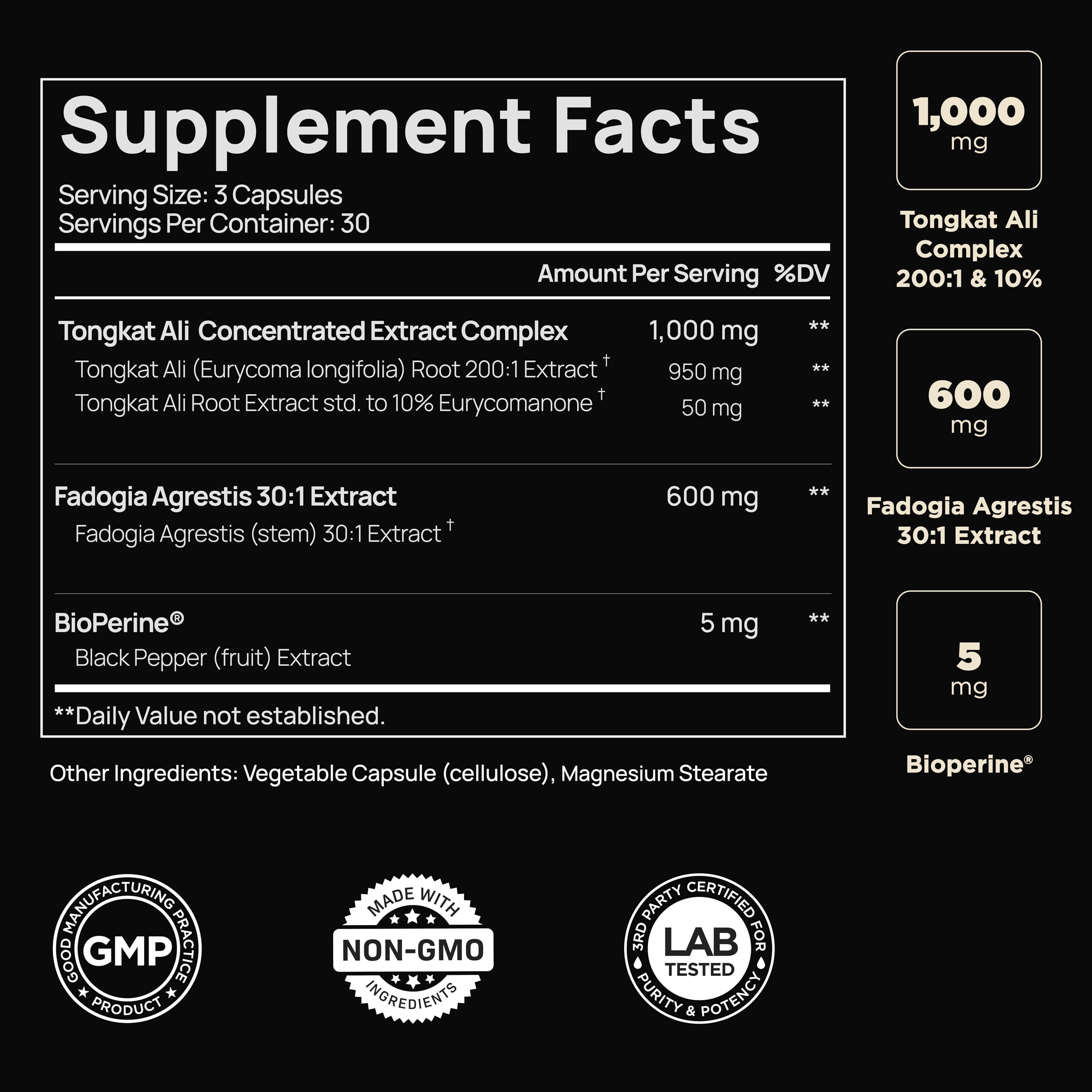 ELMNT Men's Dietary Supplement | Wellness Support

