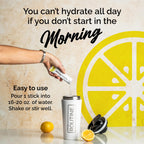 Morning Routine Electrolyte Powder | Lemon ACV Sea Salt

