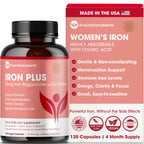 Iron Supplement for Women | Chelated Iron Bisglycinate

