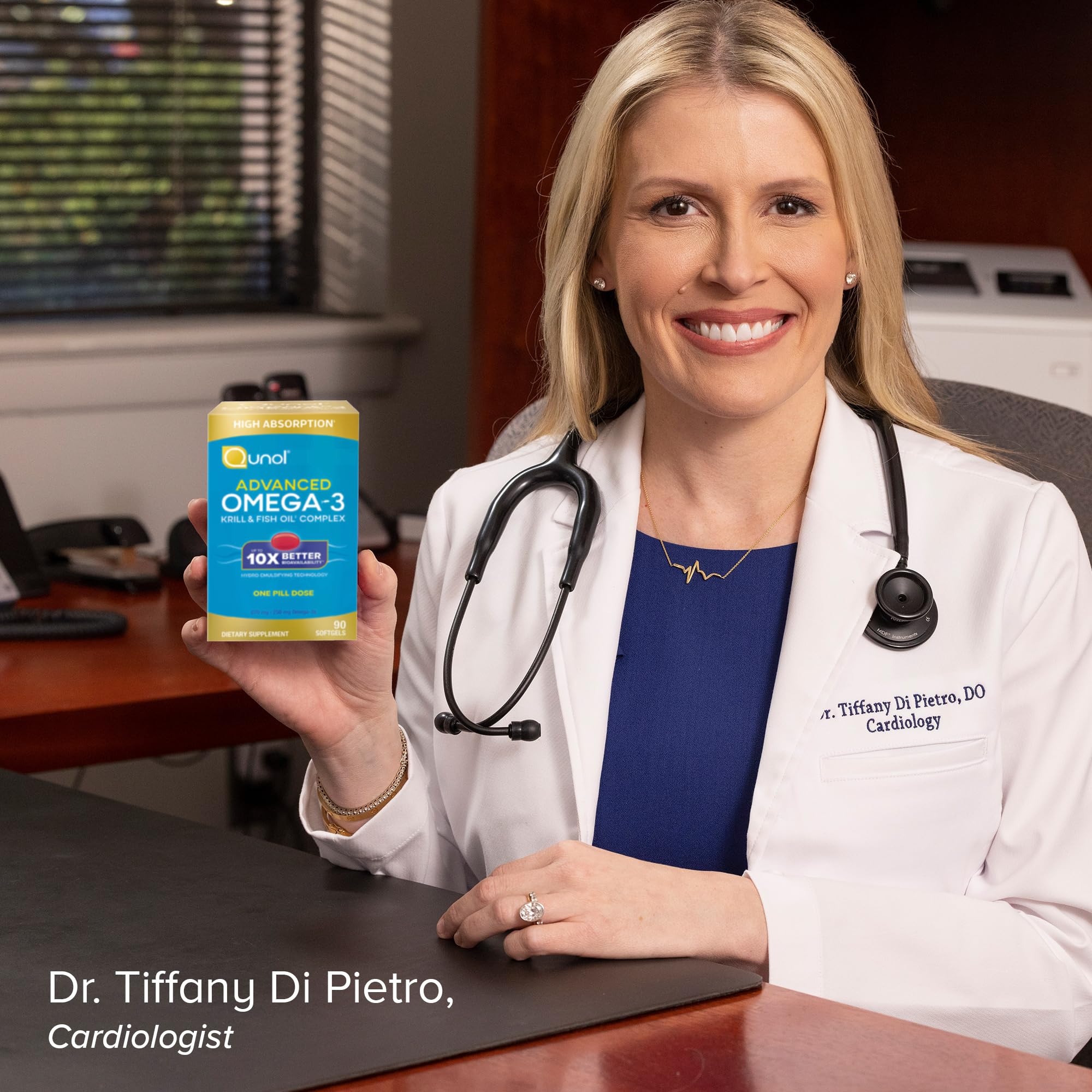 Qunol Omega-3 Krill & Fish Oil Complex | Bioavailable

