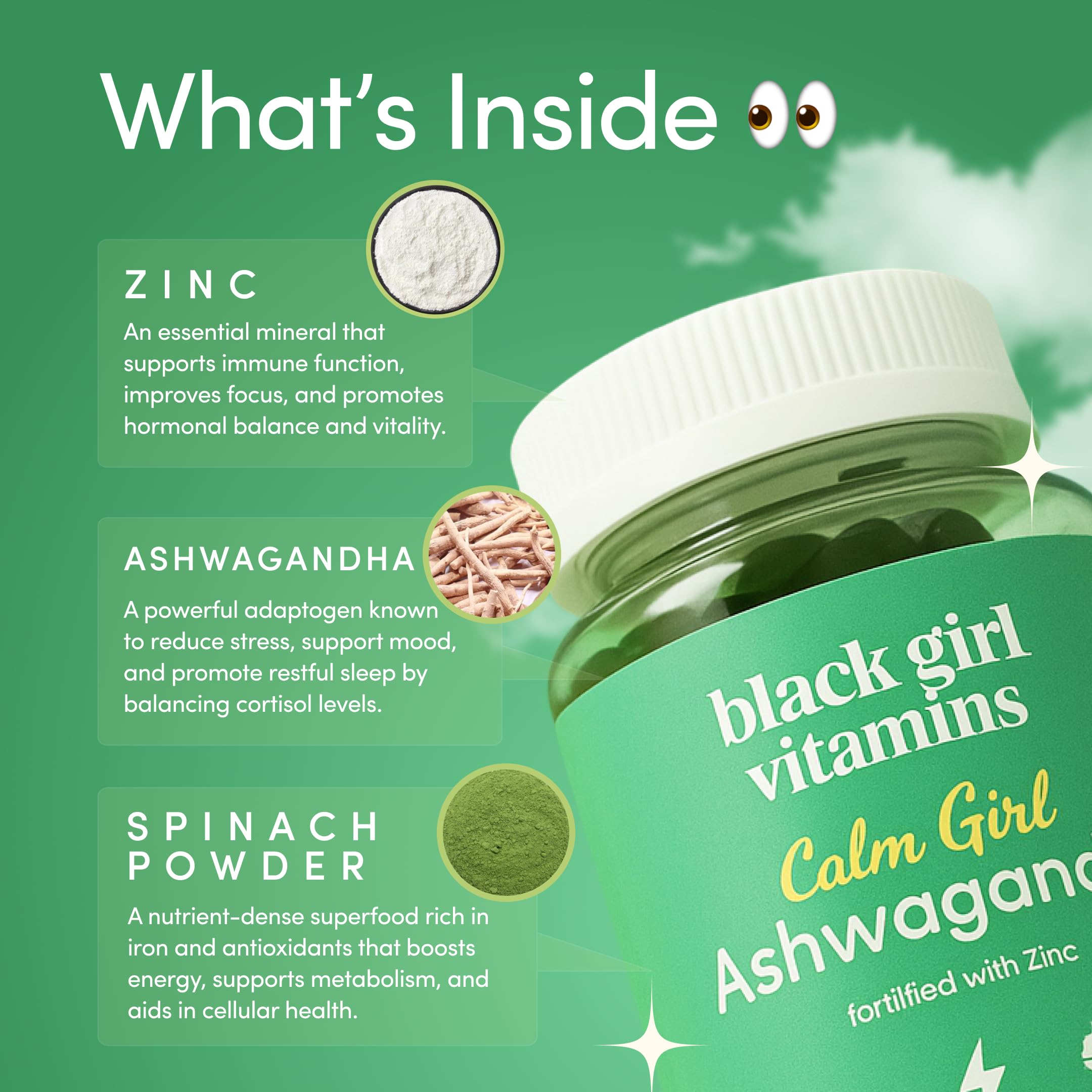 Ashwagandha + Zinc Gummies for Stress Support | Vegan Daily

